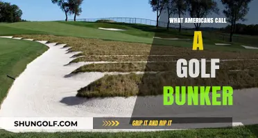 Golf Bunker: What Americans Call It
