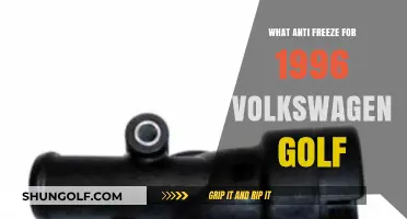 Best Antifreeze Options for Your 1996 Volkswagen Golf: A Guide