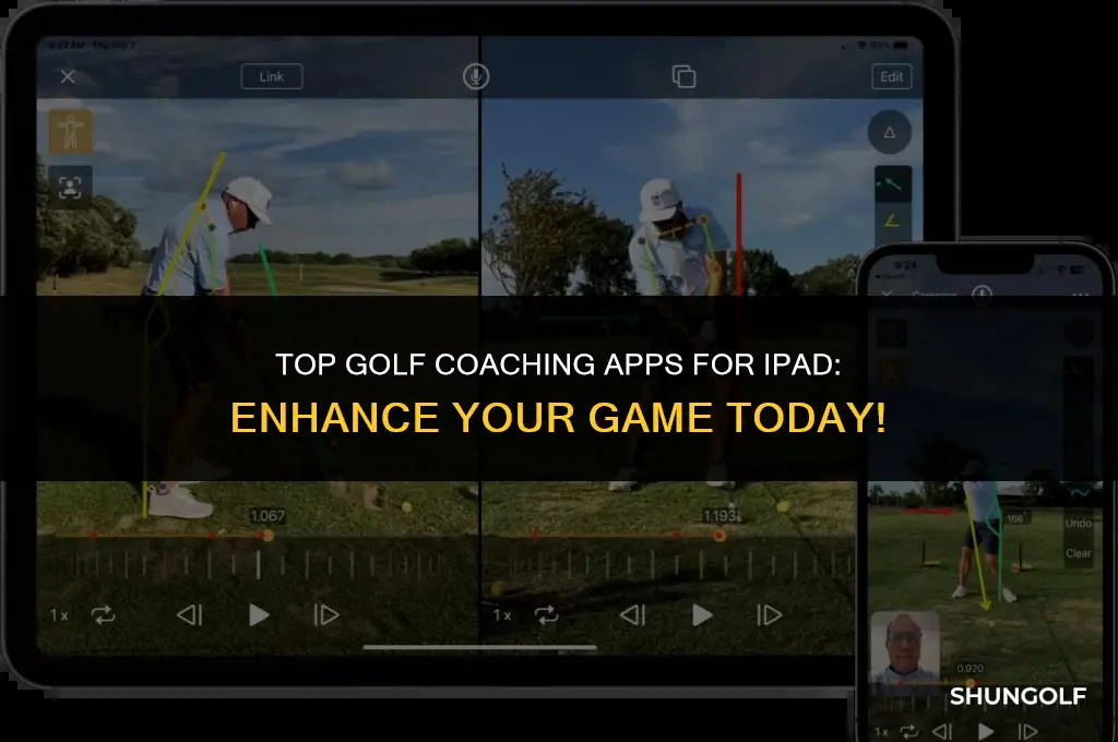what app do golf coaches use on ipad