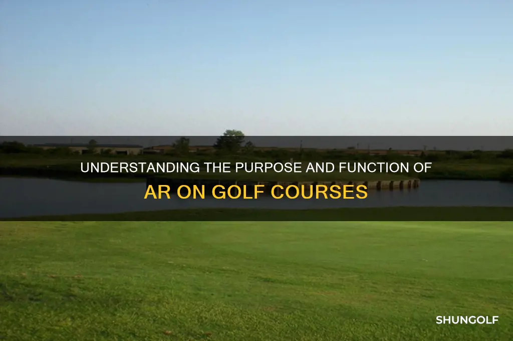 what ar on a golf course