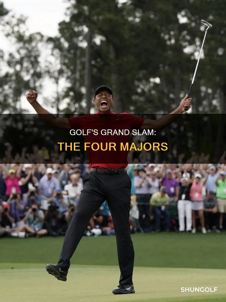what are 4 golf majors