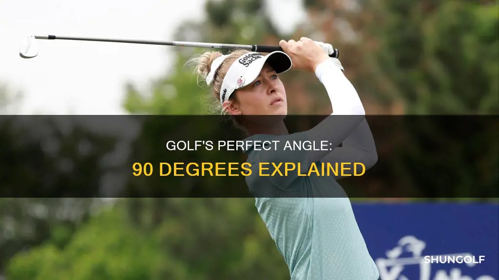 what are 90 degrees golf