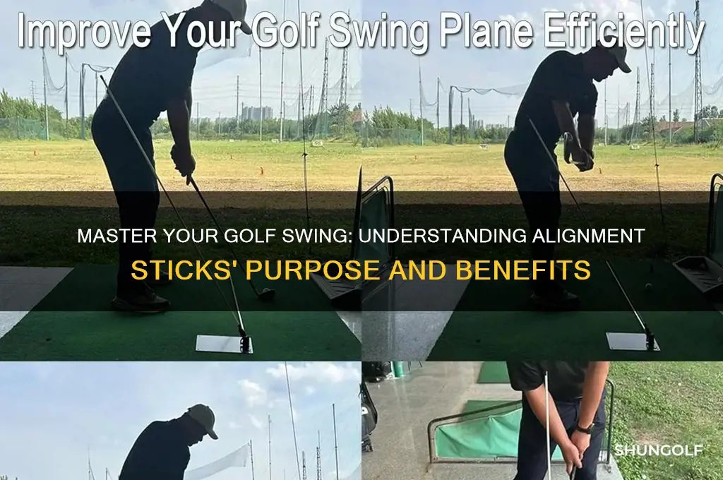 what are alignment sticks for in golf