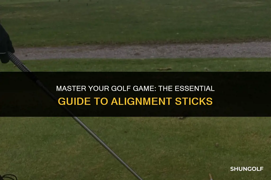what are alignment sticks used for in golf