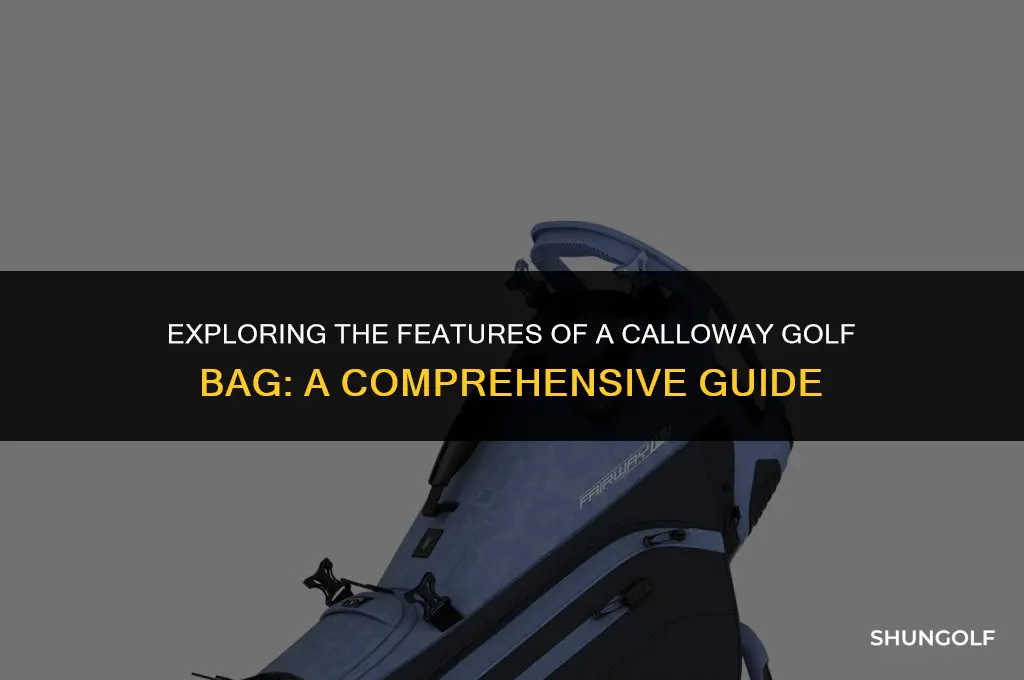 what are all the features on a calloway golf bag