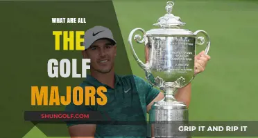 Golf Majors: The Most Prestigious Tournaments in the Sport