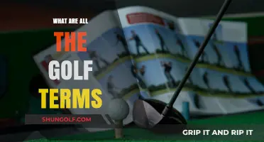 Golf Glossary: Terms You Need to Know
