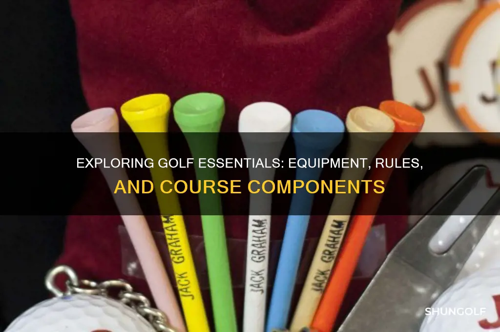 what are all the things in golf