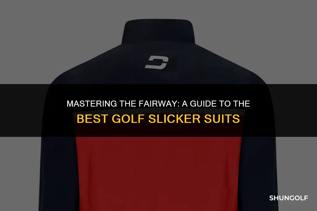 what are best golf slicker suit