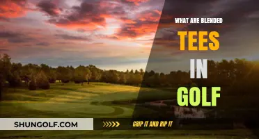 Golf Blended Tees: What, Why, and How?
