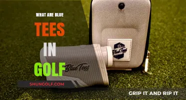 Golf Blue Tees: What Are They?
