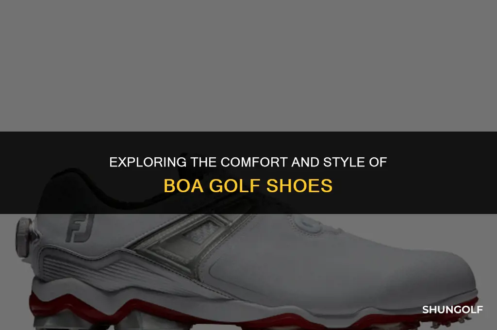 what are boa golf shoes
