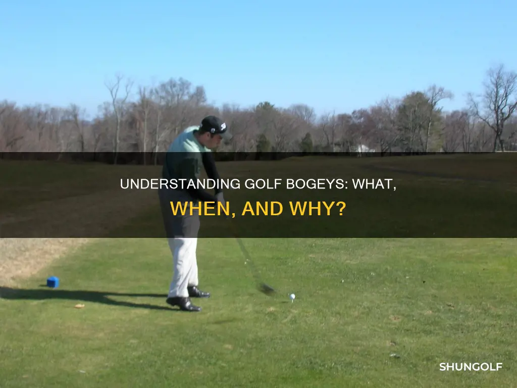 what are bogeys in golf