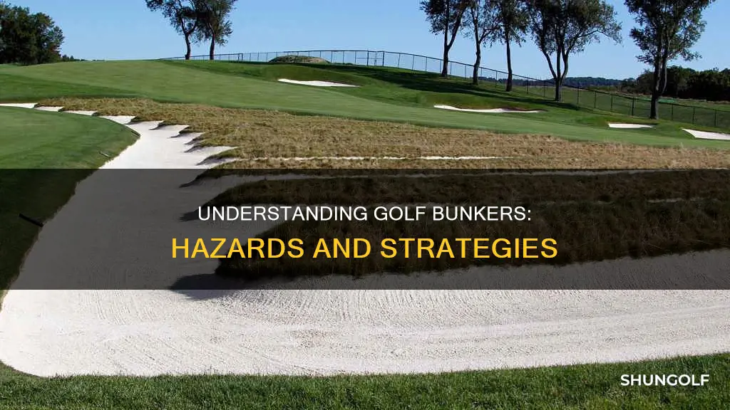 what are bunkers in golf