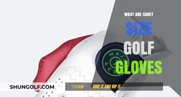 Cadet-Size Golf Gloves: A Perfect Fit for Smaller Hands