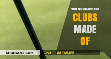 Unveiling Callaway Golf Clubs: Materials and Craftsmanship Explained