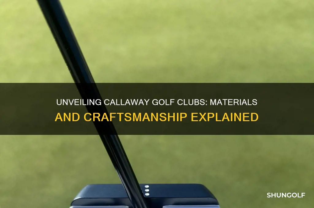 what are callaway golf clubs made of
