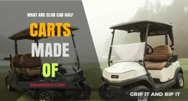 Materials Behind Club Car Golf Carts: A Comprehensive Breakdown
