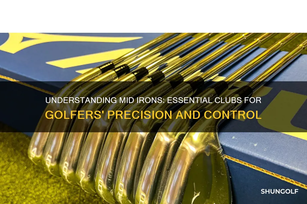 what are considered mid irons in golf