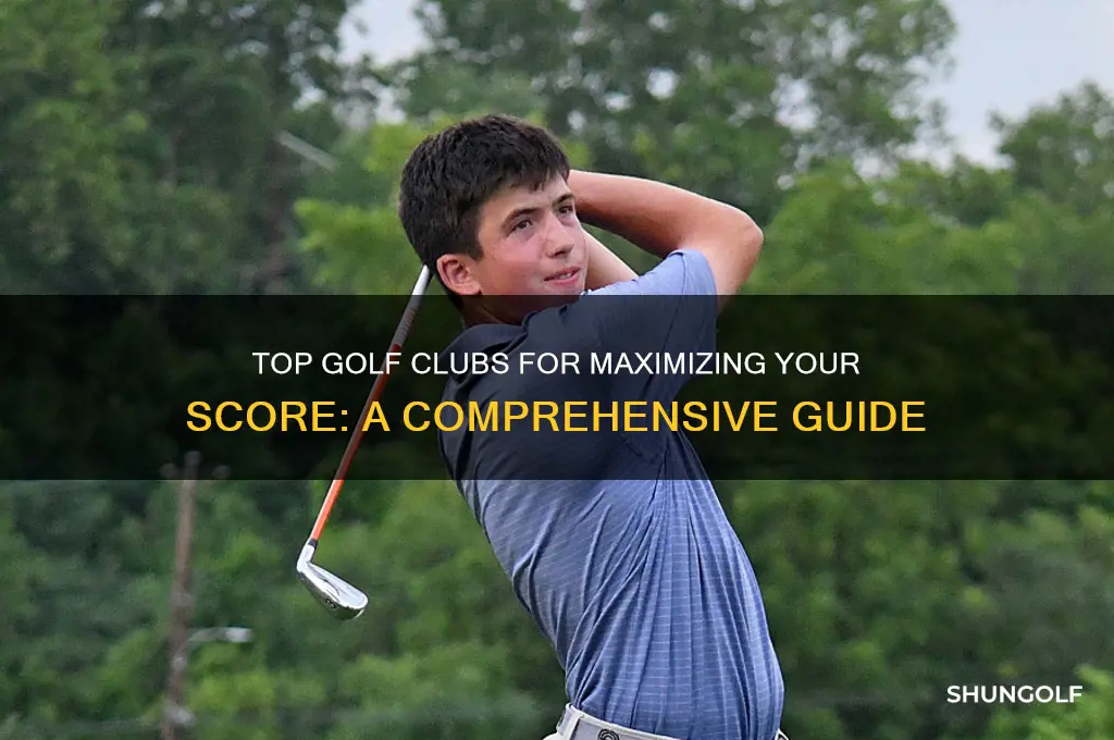 what are considered scoring clubs in golf
