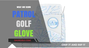 Golf Dawn Patrol Gloves: Comfort and Flexibility