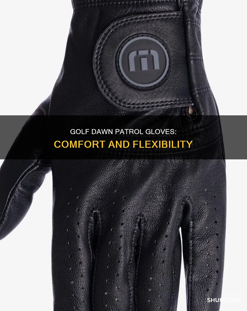 what are dawn patrol golf glove