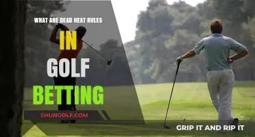 Understanding Dead Heat Rules in Golf Betting: A Comprehensive Guide