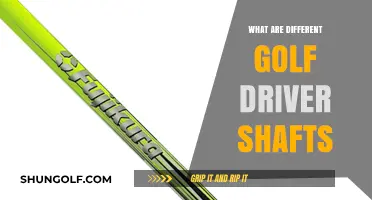 Exploring the Variety of Golf Driver Shafts: A Comprehensive Guide