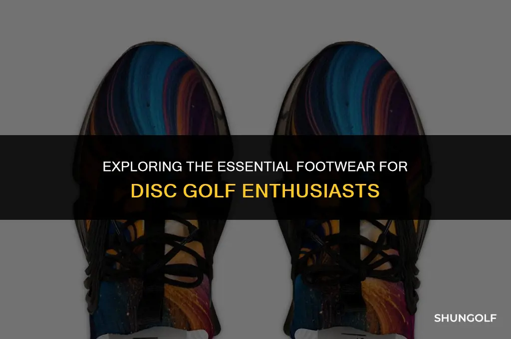 what are disc golf shoes