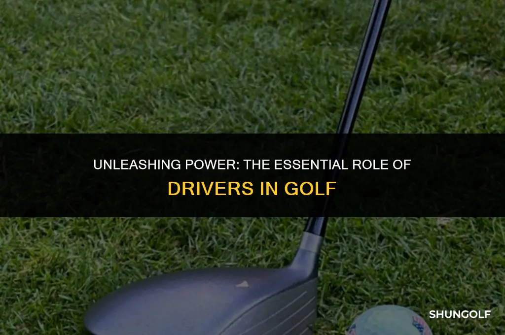 what are drivers used for in golf