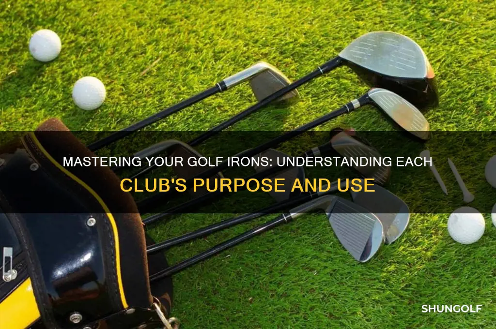 what are each golf iron for