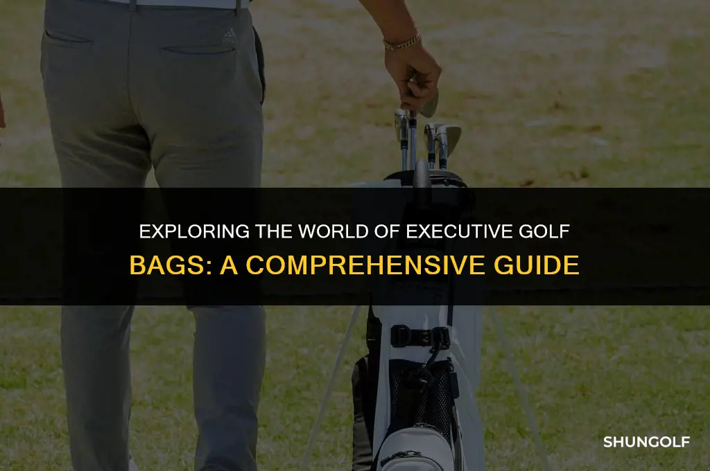 what are executive golf bags