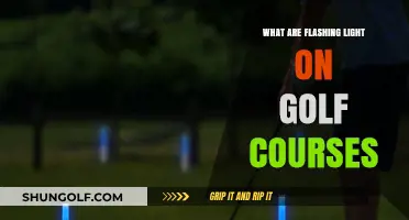 Understanding the Purpose of Flashing Lights on Golf Courses