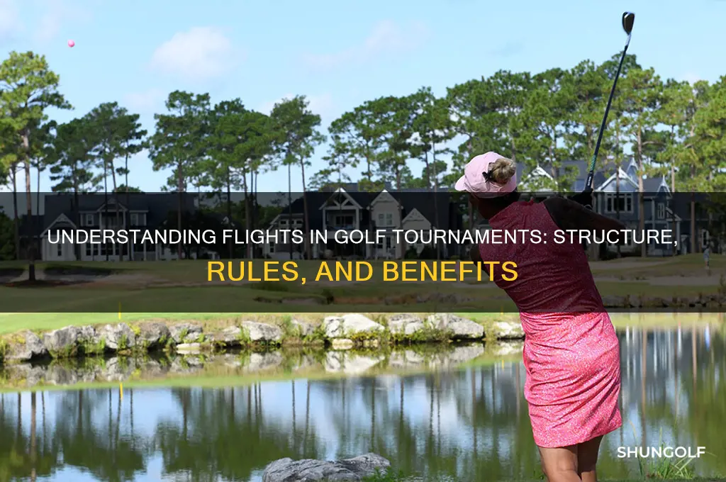 what are flights in a golf tornament