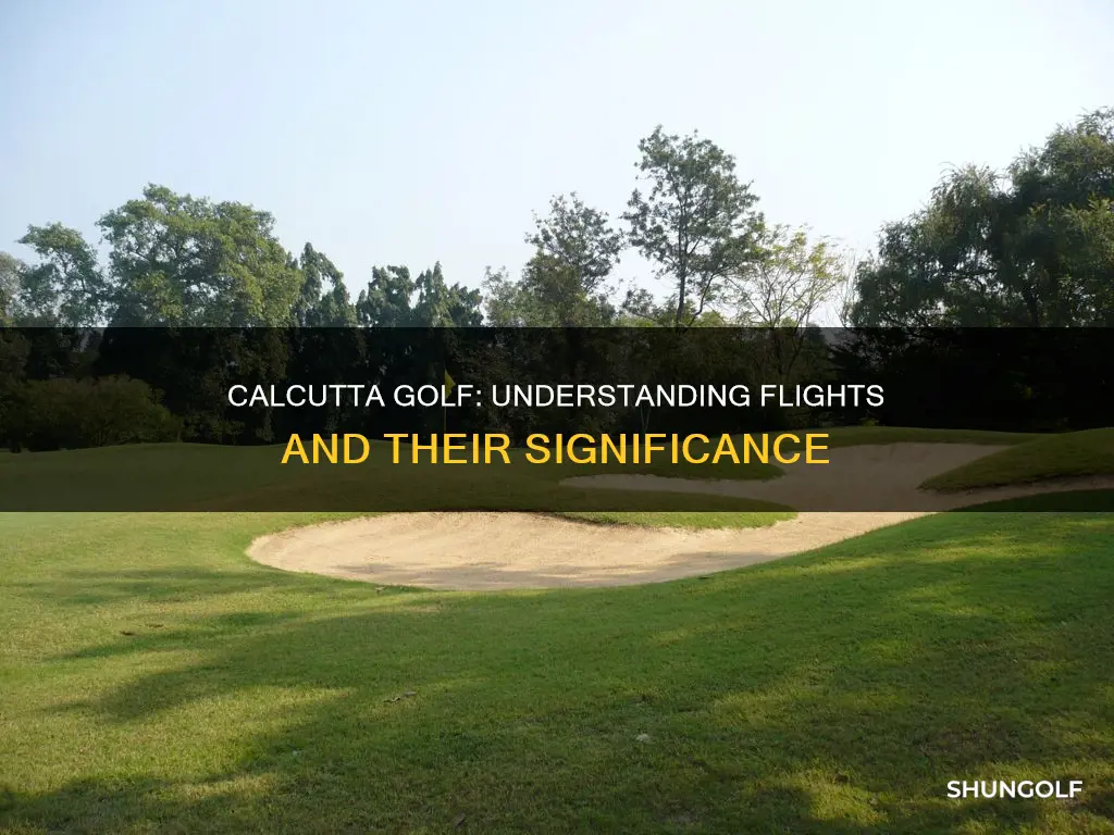 what are flights in calcutta golf