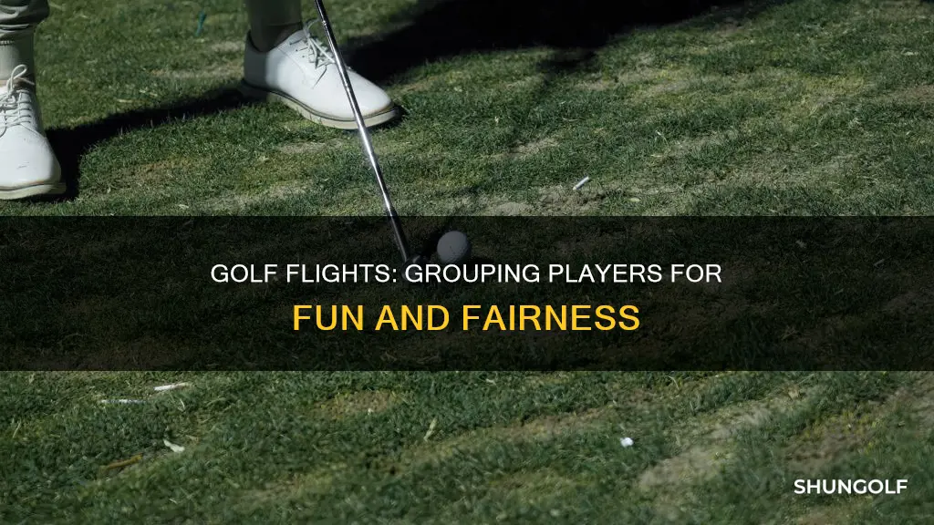 what are flights in golf