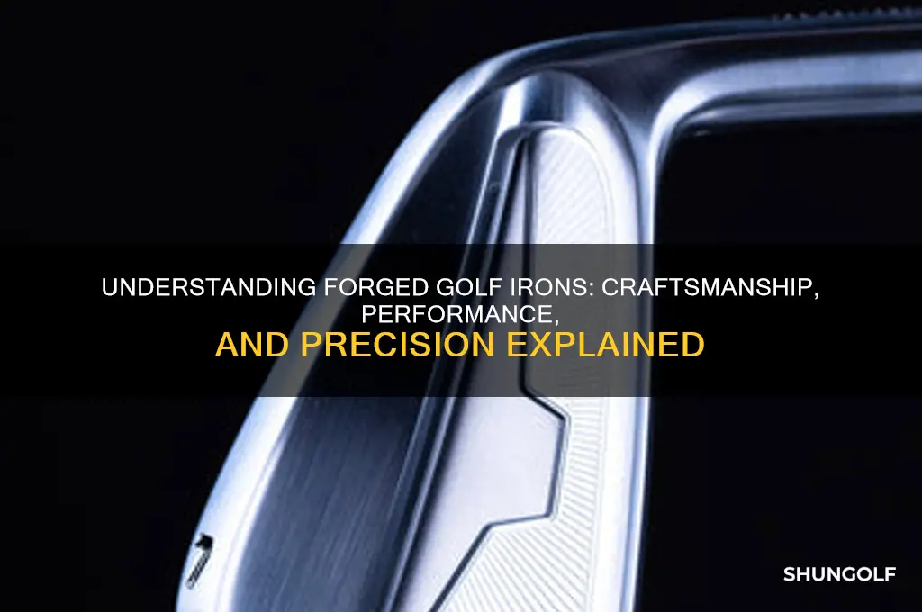 what are forged golf irons