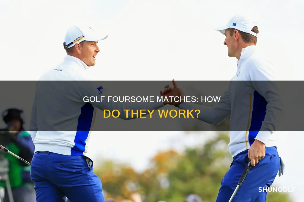what are foursome matches in golf