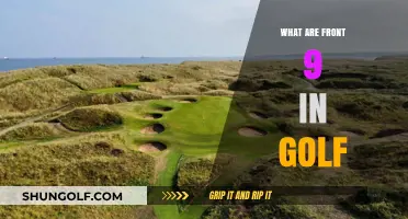 Golf's Front 9: The Course's First Half