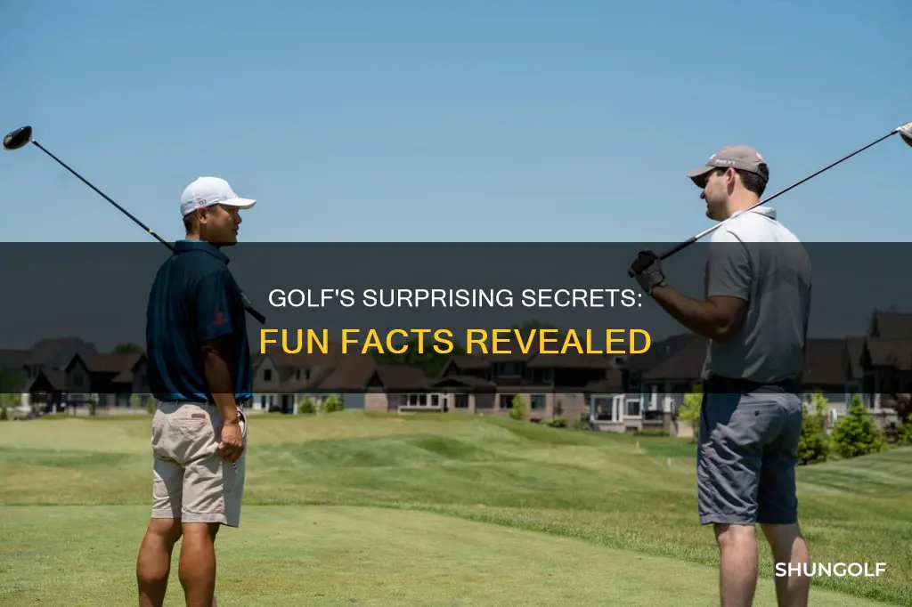 what are fun facts about golf