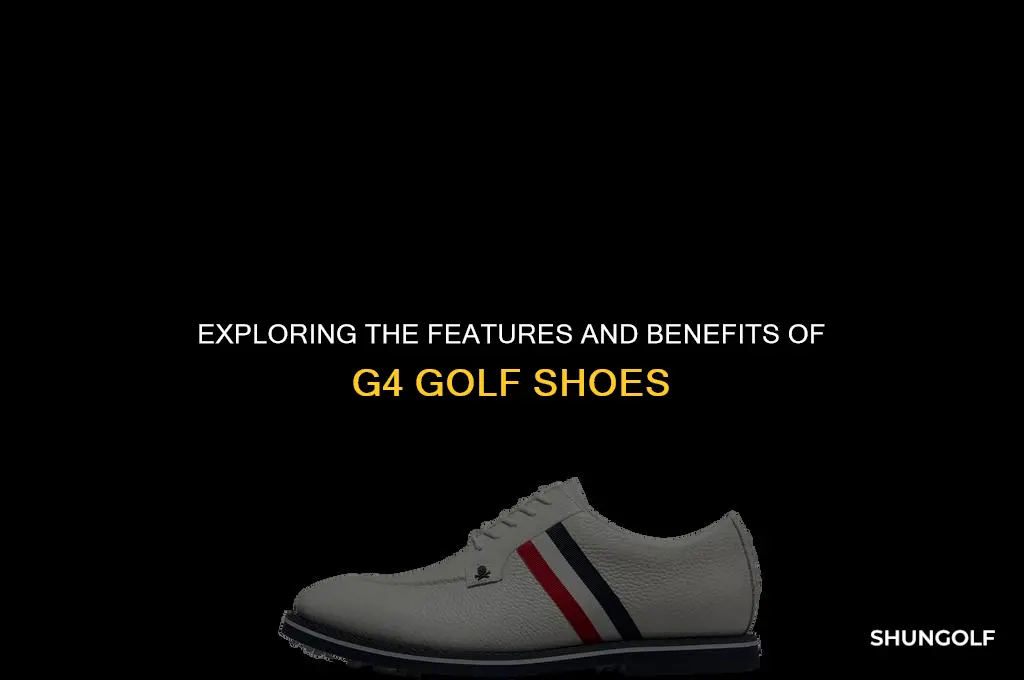 what are g4 golf shoes
