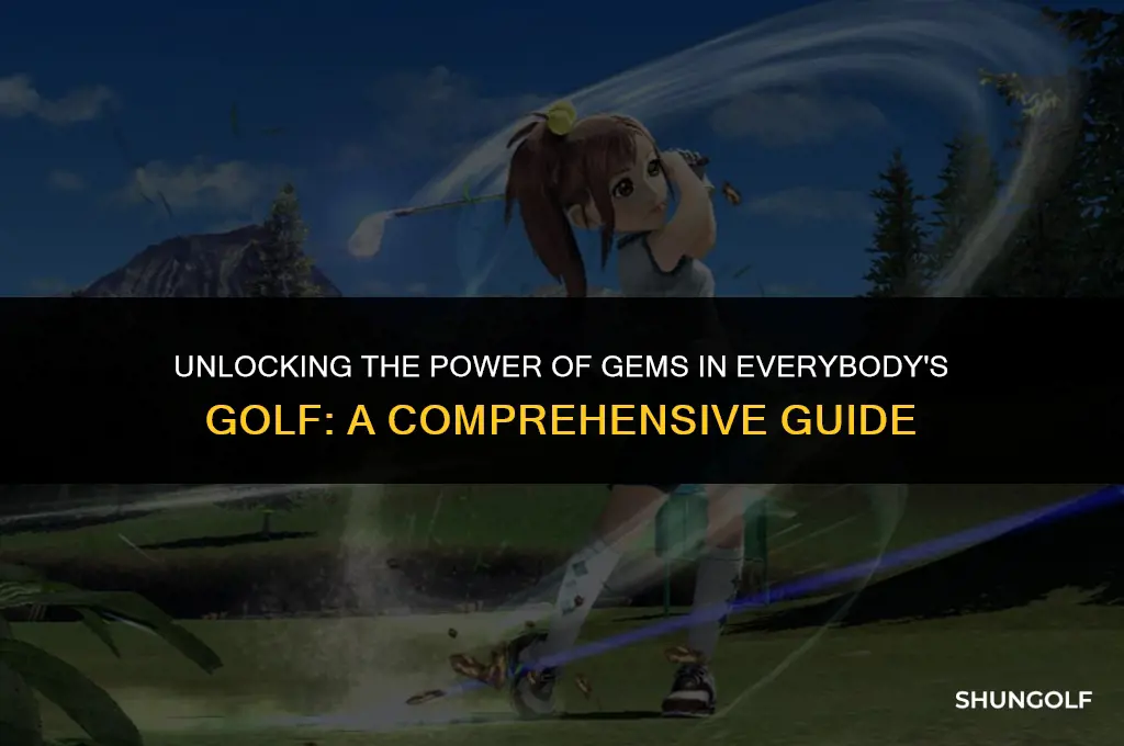 what are gems used for in everybody