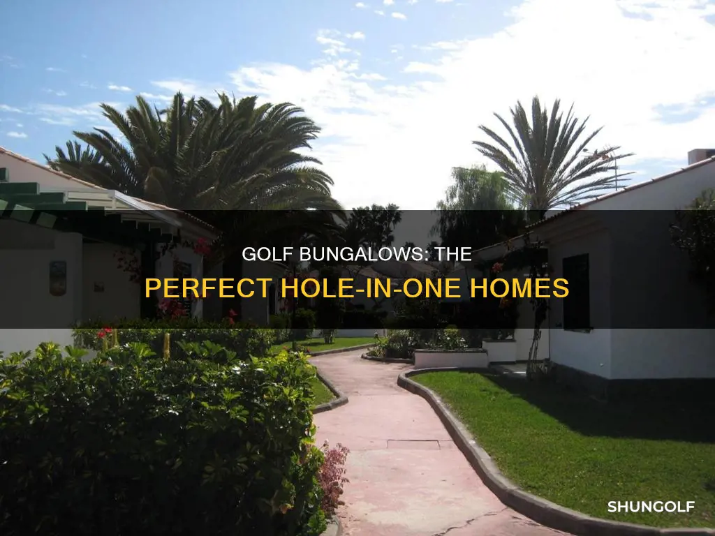 what are golf bungalows
