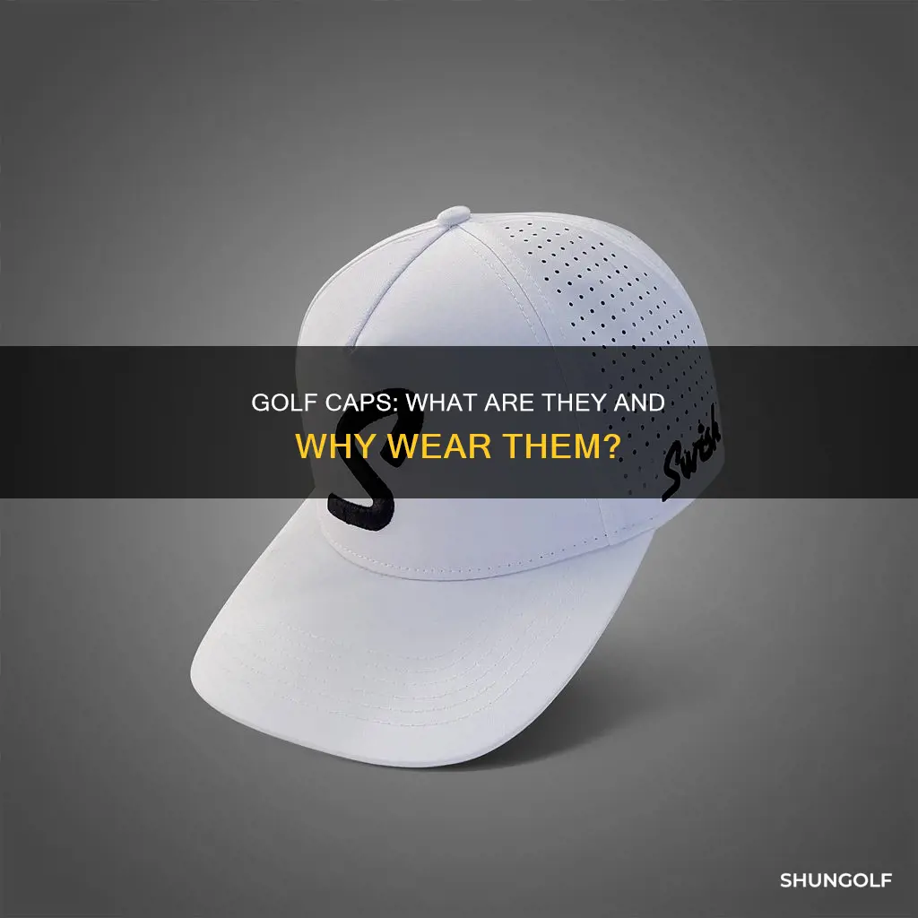 what are golf caps called