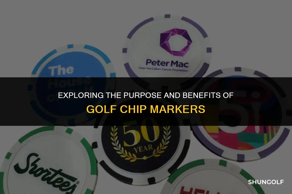what are golf chip markers used for