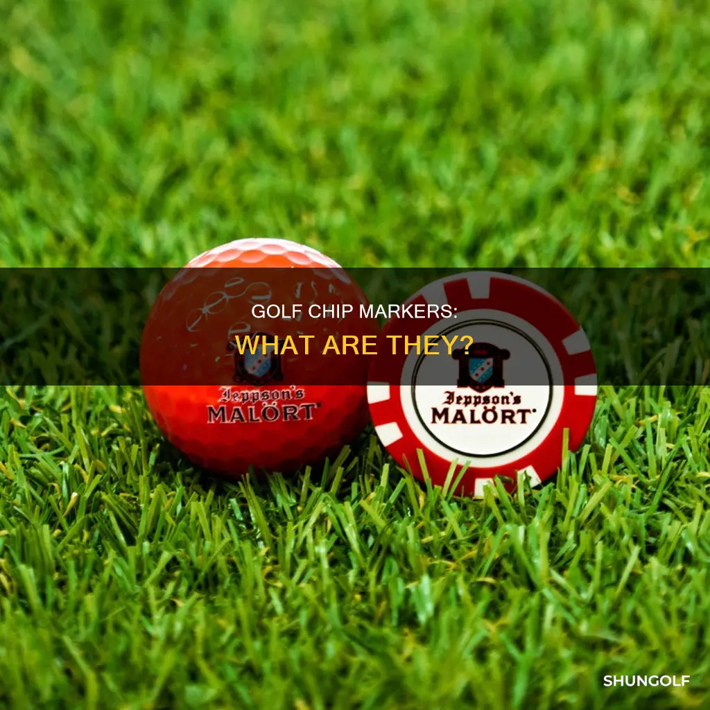 what are golf chip markers