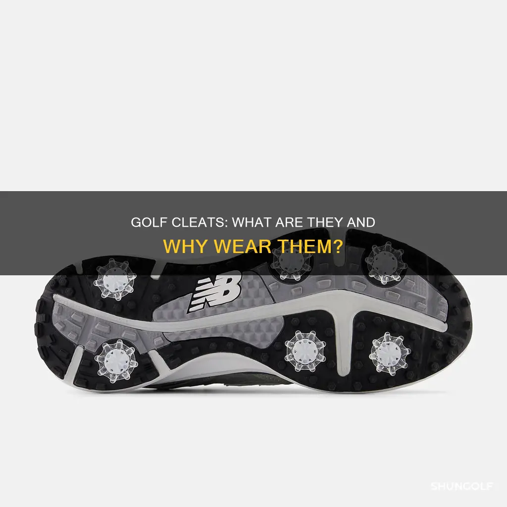 what are golf cleats