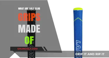 Unveiling Golf Club Grip Materials: Composition, Types, and Benefits