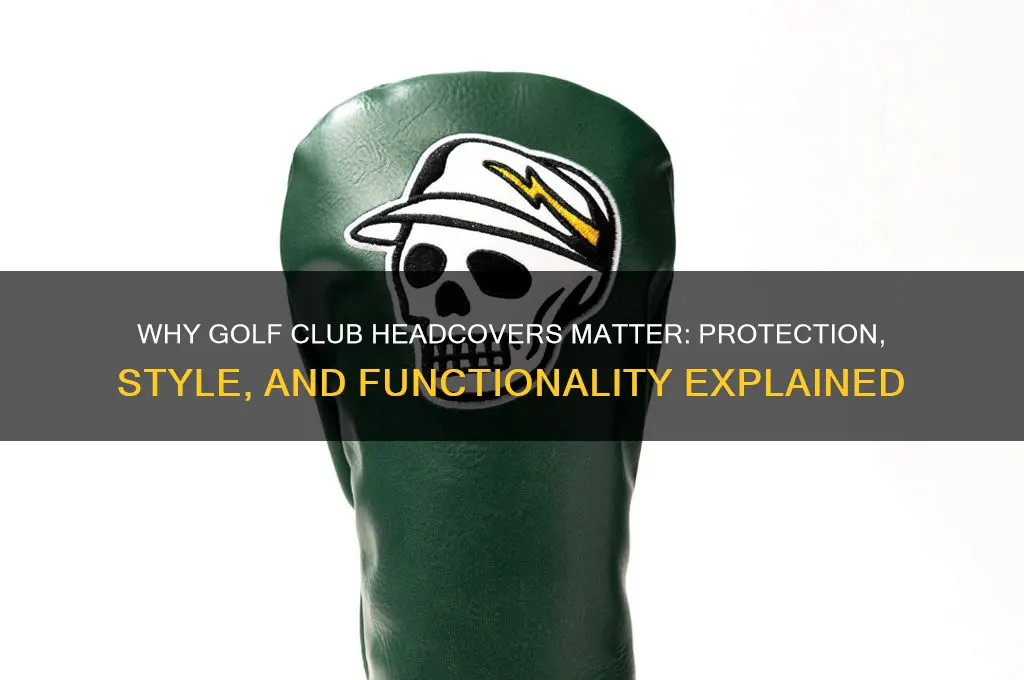 what are golf club headcovers for