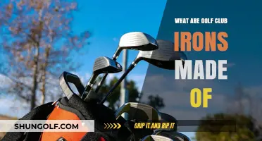 Unveiling Golf Club Irons: Materials, Composition, and Performance Insights